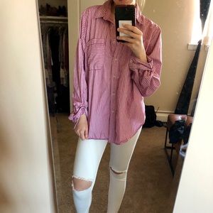 Free People button down shirt